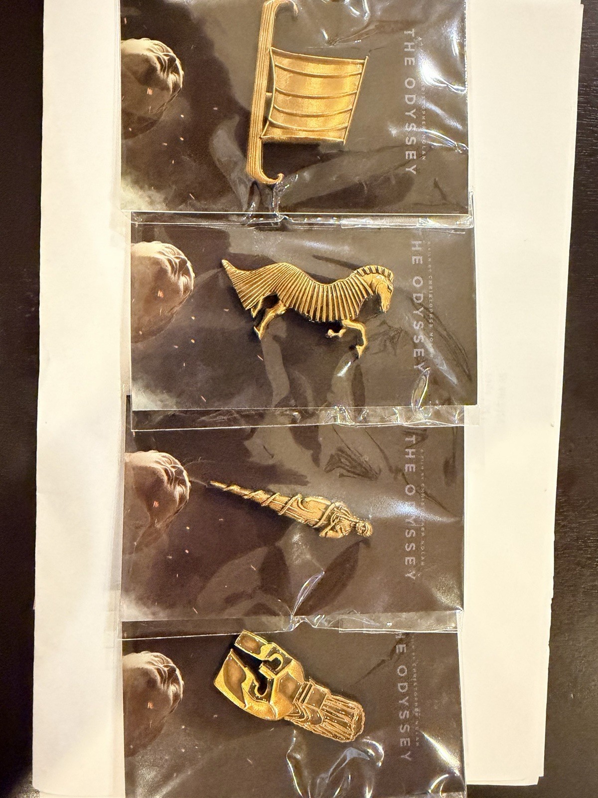 Odyssey Movie Promotional Pin Set (4 Pins) – Movies Collectible Pins
