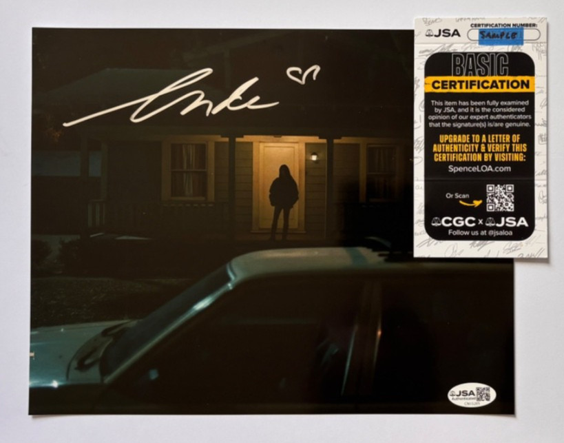 INDE NAVARRETTE SIGNED 8X10 PHOTO OBSESSION NIKKI ONE WISH WILLOW MOVIE IN8 JSA