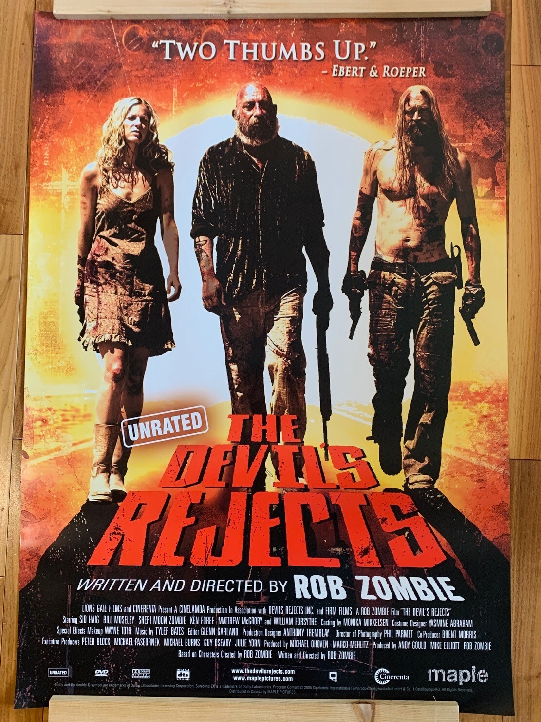 (2005) Original THE DEVIL’S REJECTS DVD/Video Release Promotional Poster
