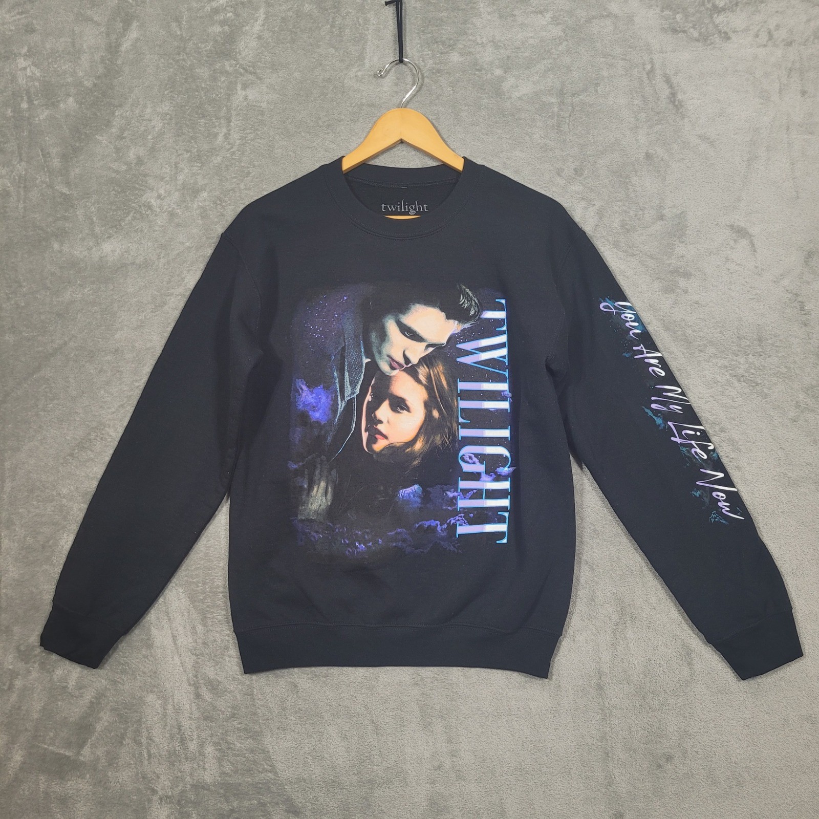Twilight You Are My Life Now Crewneck Sweatshirt Movie Promo Adult Small
