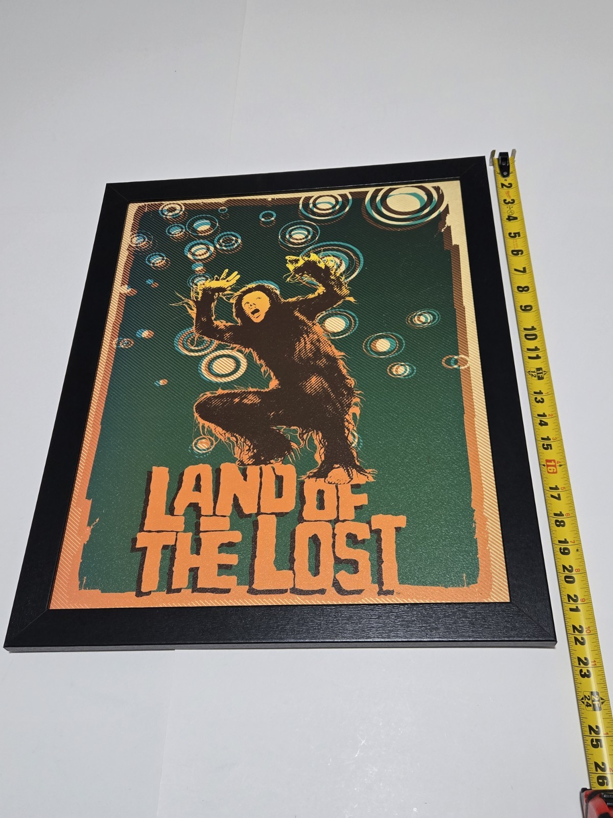 LAND OF THE LOST Chaka 18×22 Movie Repro Poster Board Framed Print HTF Rare!