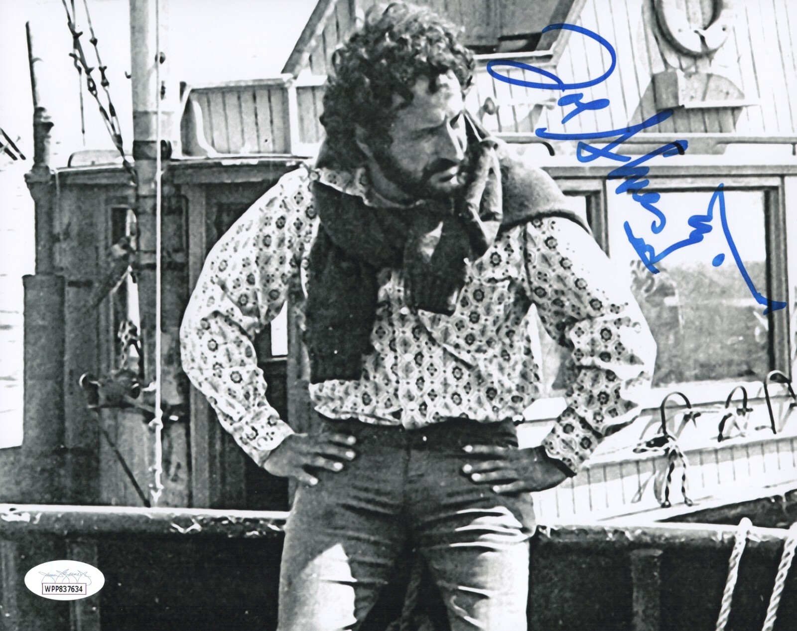 JOE ALVES Hand Signed JAWS SHARK DESIGNER 8×10 Photo Autograph JSA COA WPP Cert