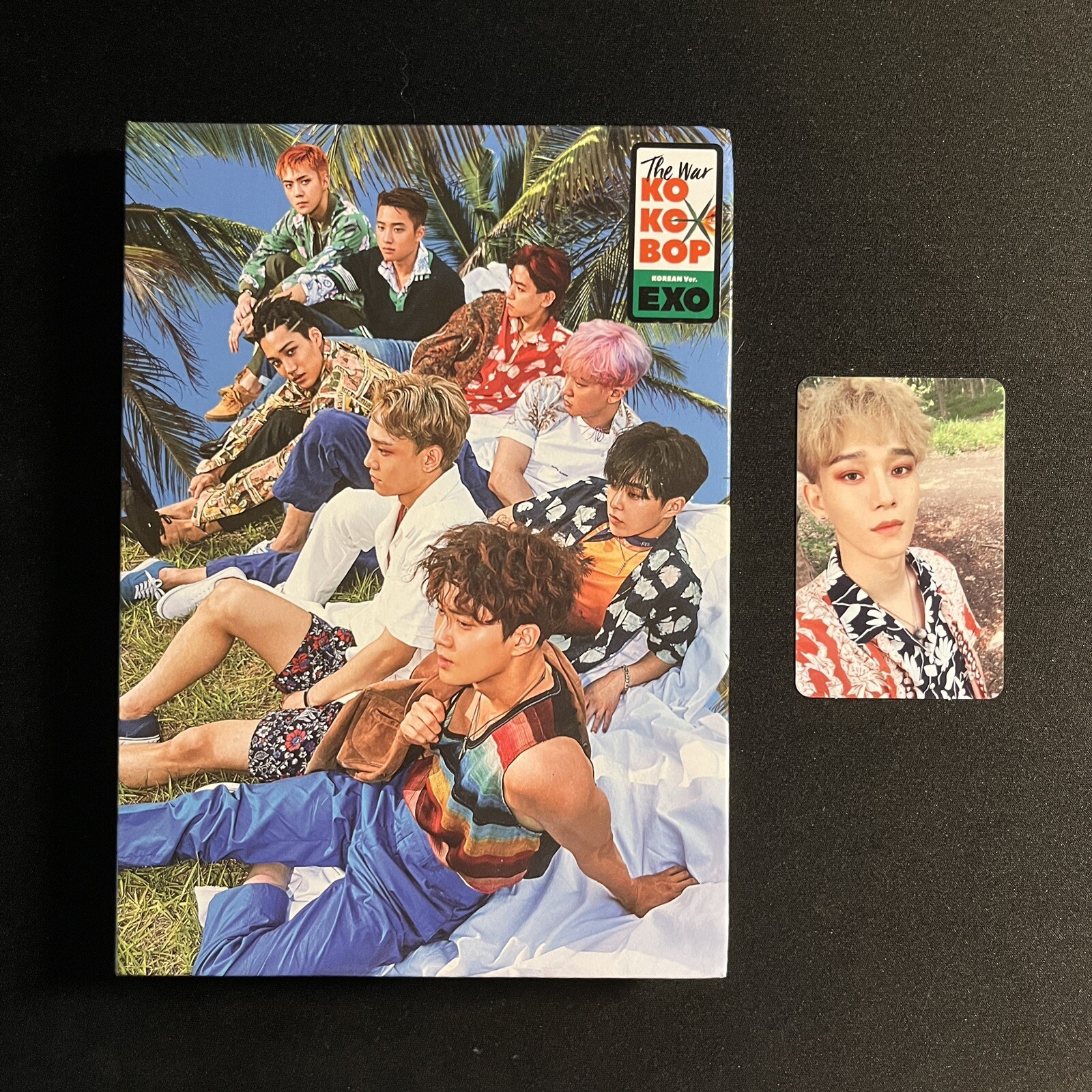 EXO – The 4th Album “The War” KOKOBOP B ver. CD+Booklet CHEN PHOTOCARD
