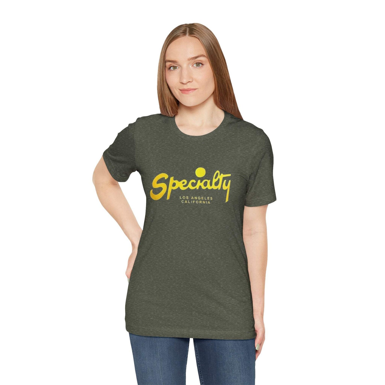Vintage Specialty Records Label Logo Unisex Jersey Short Sleeve T-Shirt