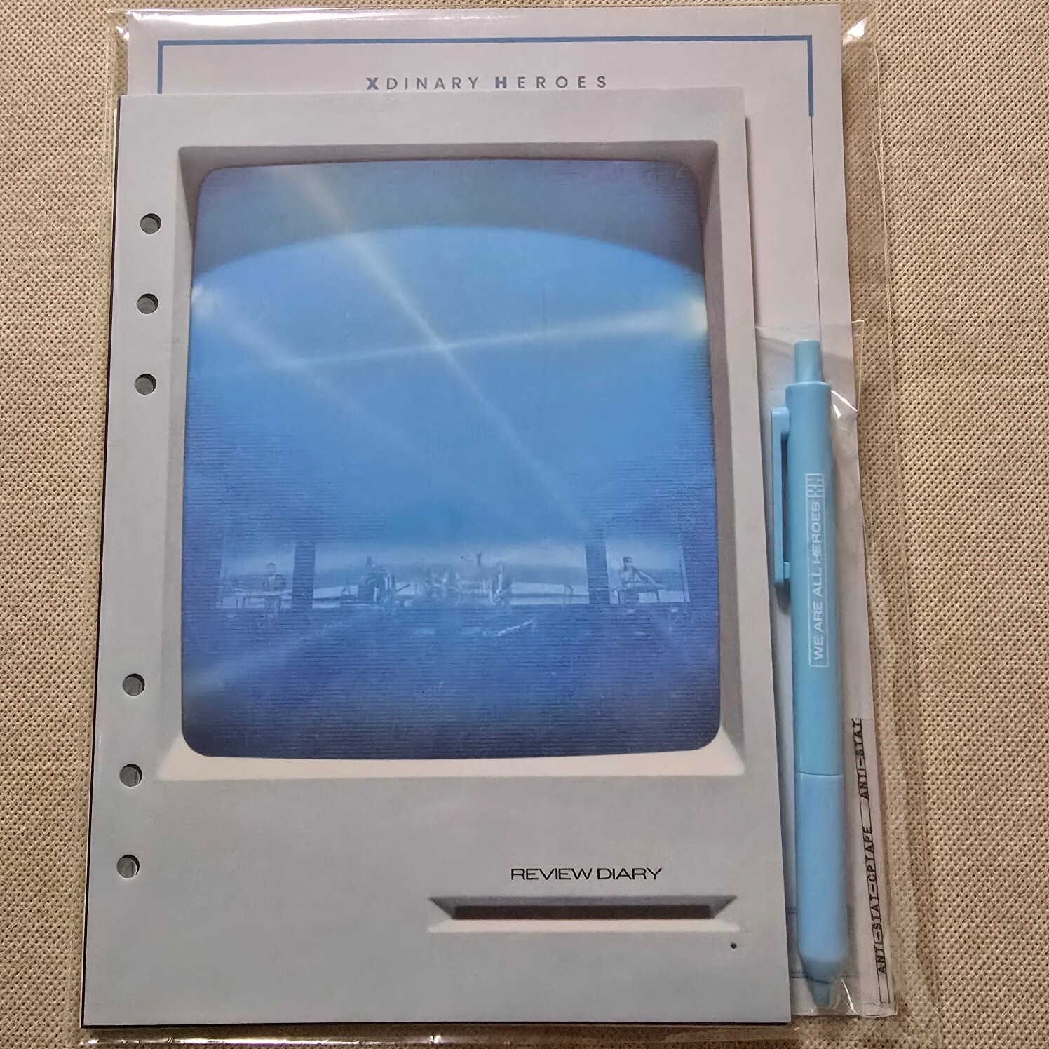 Xdinary Heroes JYP ENT CONCERT CLOSED b ETA : V6.4 MD DIARY CONTENTS & PHOTOCARD