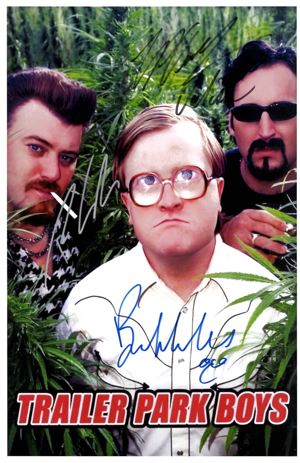 TRAILER PARK BOYS Signed Poster 11×17 Artist