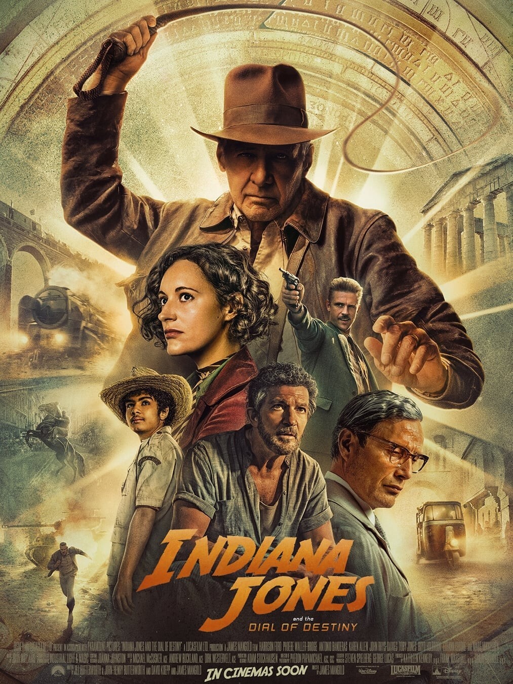 2023 Indiana Jones And The Dial Of Destiny Movie Poster 11X17 Harrison Ford 🍿