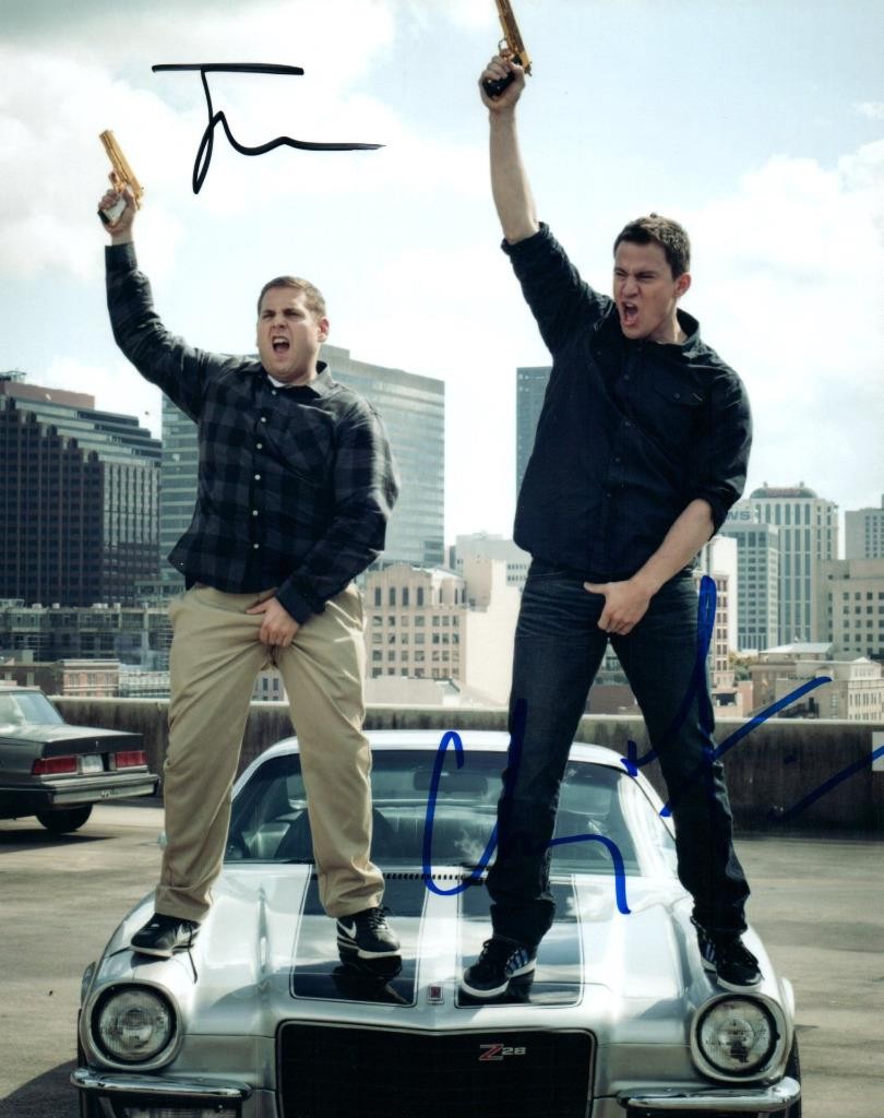 Channing Tatum Jonah Hill Signed 8×10 Autographed Photo Picture with COA