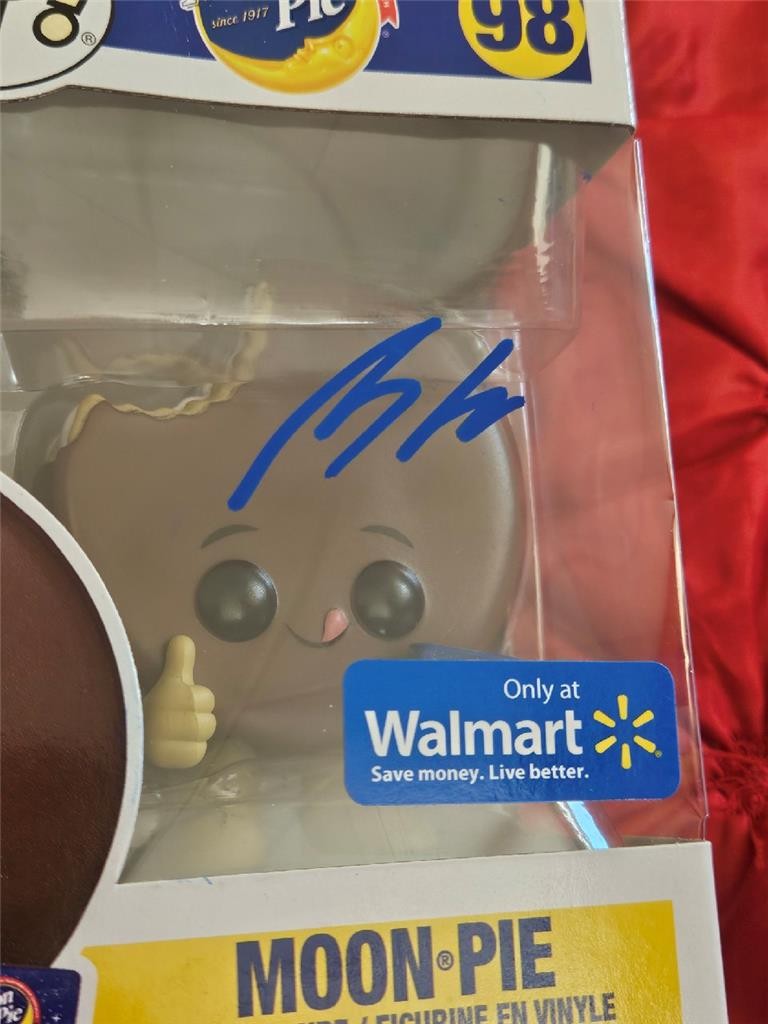 SAM ROCKWELL MOON PIE SIGNED AUTOGRAPHED FUNKO POP! 98 GREEN MILE WILD BILL COA