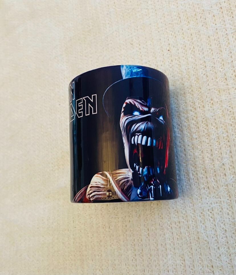 Iron Maiden Official Wildest Dreams Original 2003 Dance of Death Promo Cup Mug