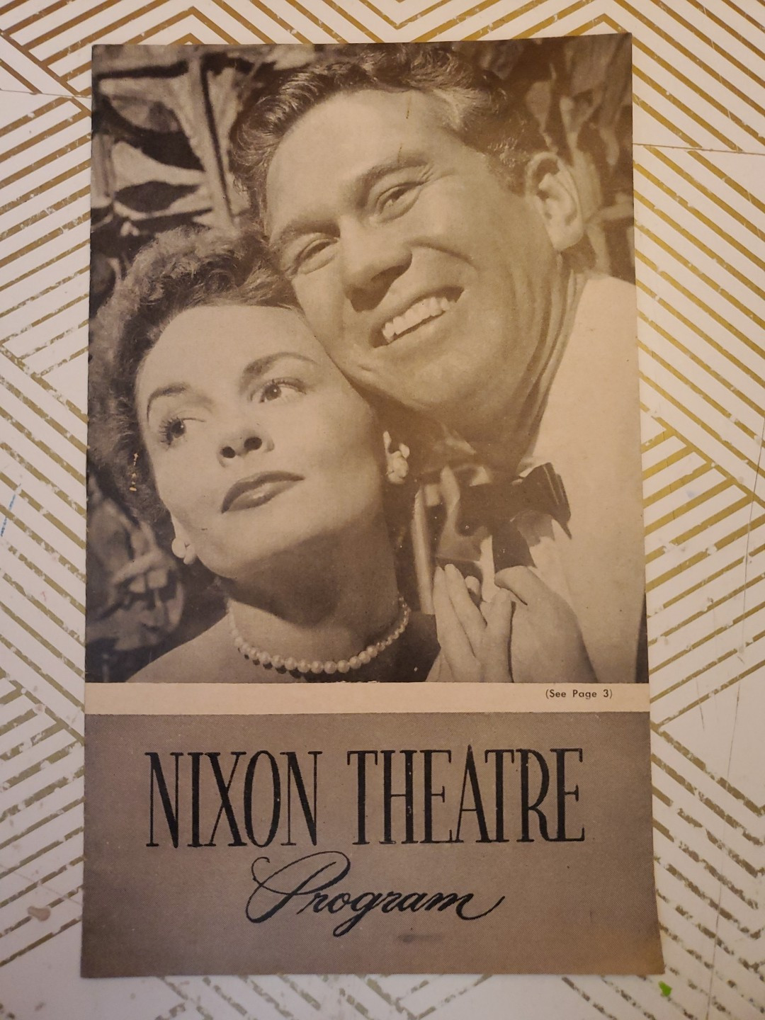 1955 The Pajama Game Nixon Theatre Program Pittsburgh Pennsylvania