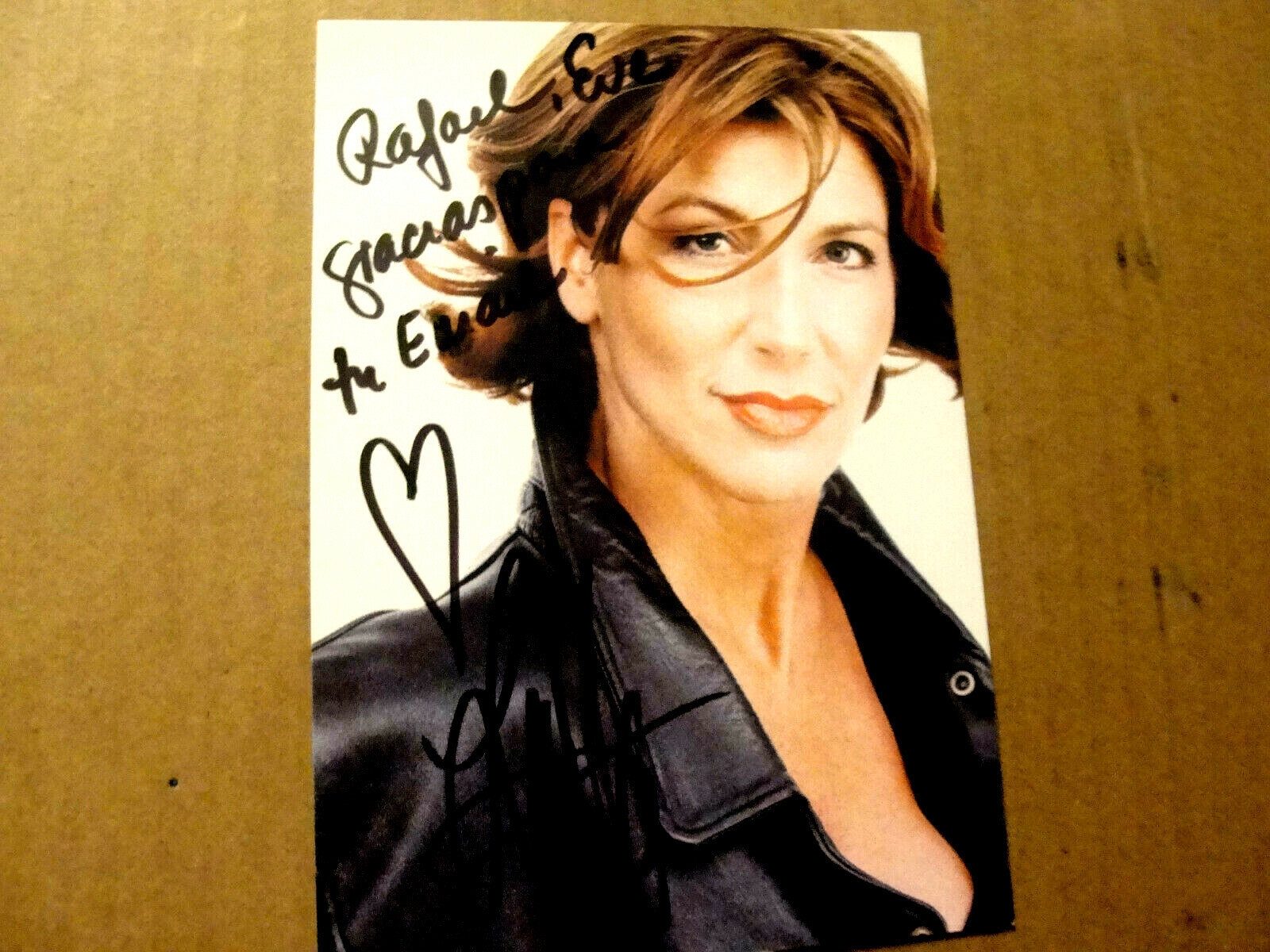 Rare Linda Jo Rizzo Signed Autograph 4×6 photo- Dance in the Moonlight
