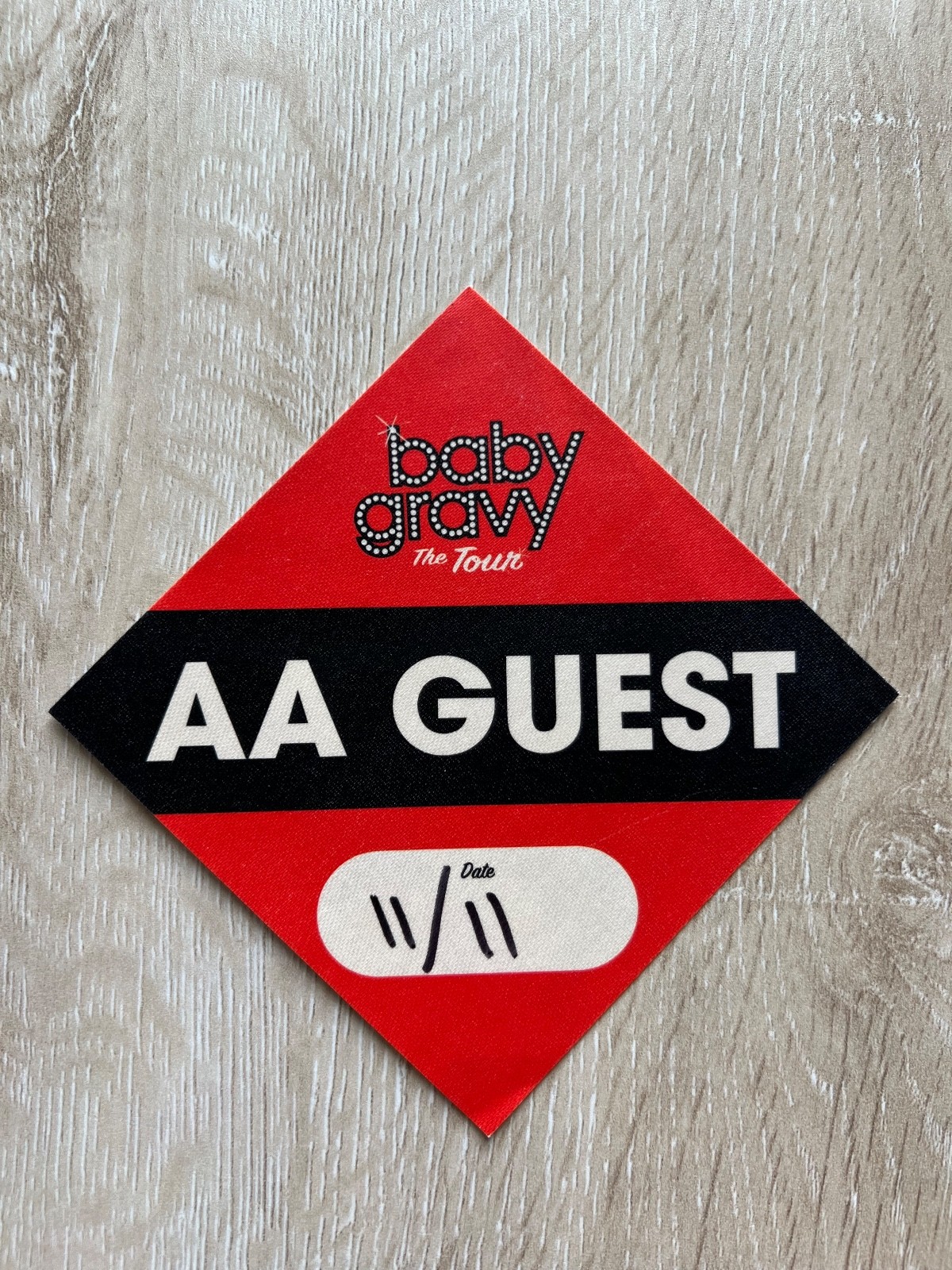 Yung Gravy 2022 All Access Artist Guest Backstage Sticky Pass
