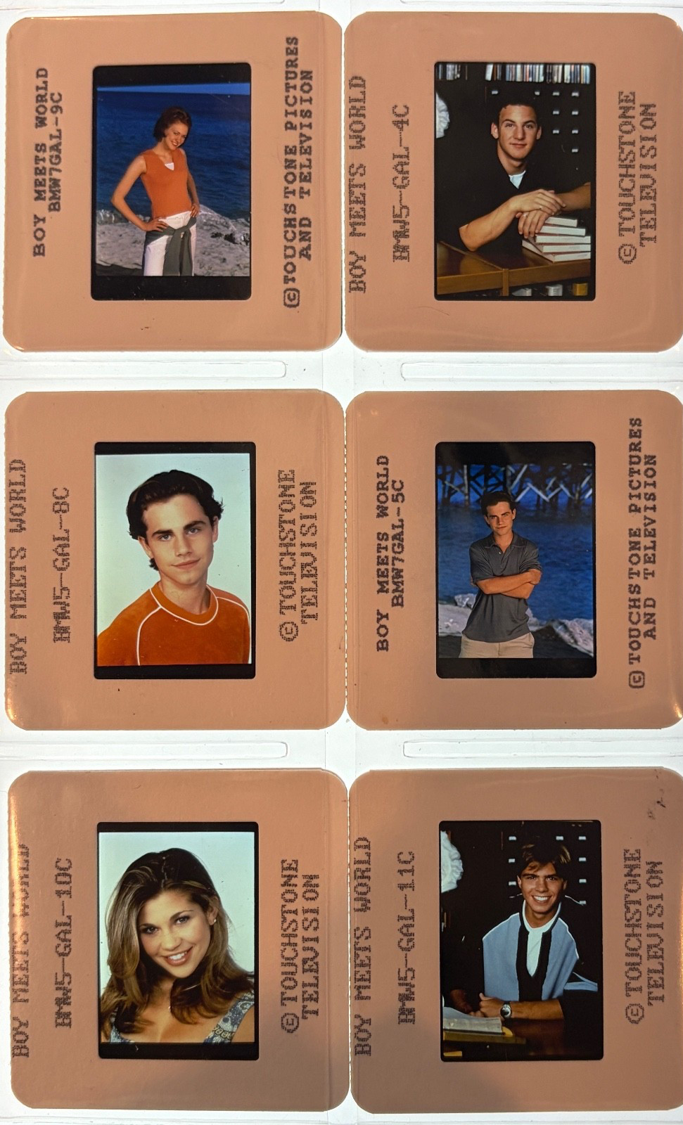 BOY MEETS WORLD 1990’S Press Kit PHOTOS 35mm Slide FILM Transparency #650