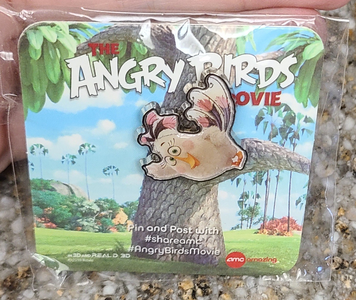 Matilda The Angry Birds Movie AMC Promotional Pin – Collectible