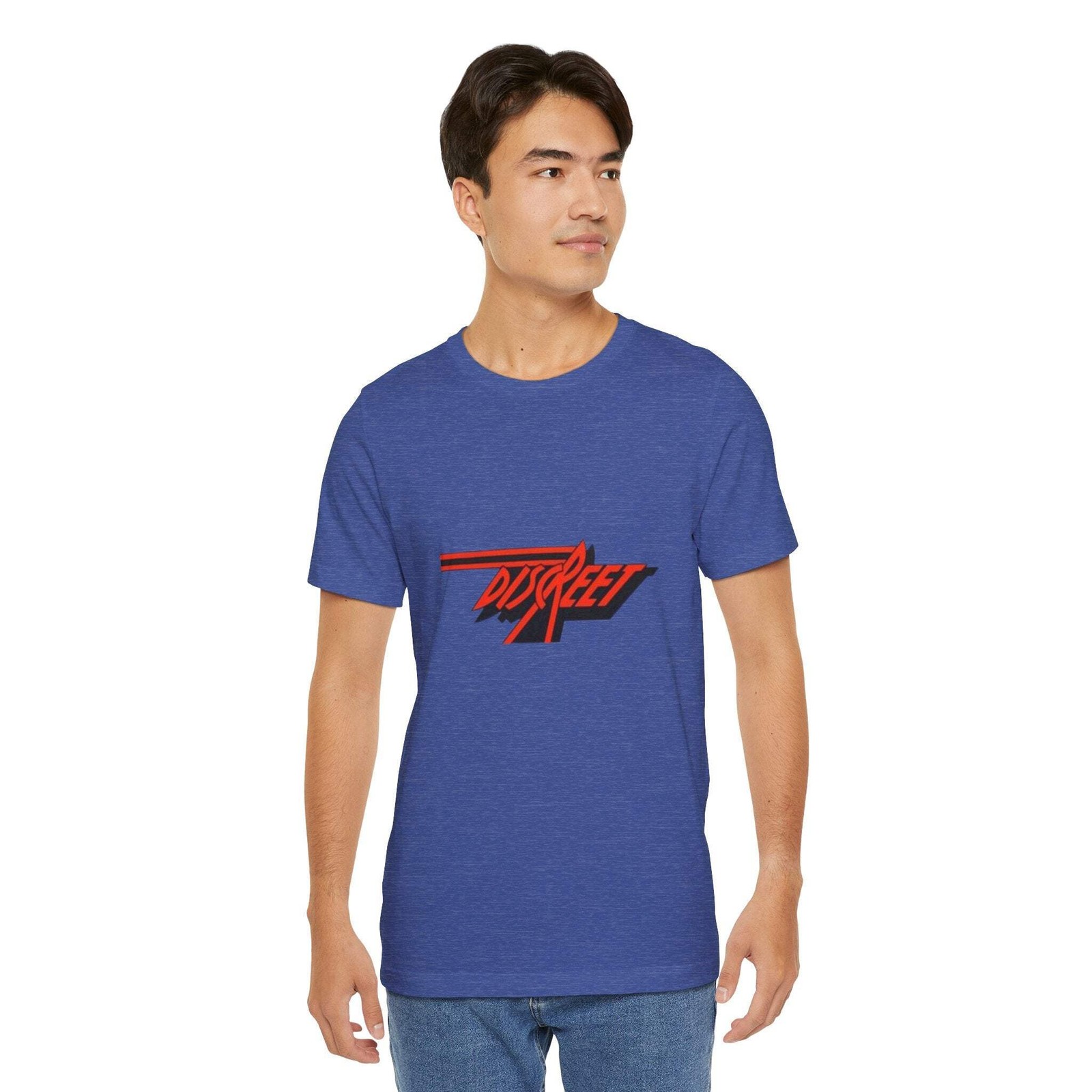 Vintage Discreet Records Label Logo Unisex Jersey Short Sleeve T-Shirt