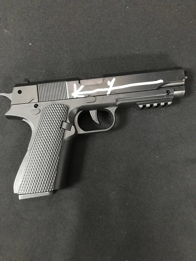 KEANU REEVES Signed (John Wick) Prop Gun Authentic Autograph w/COA