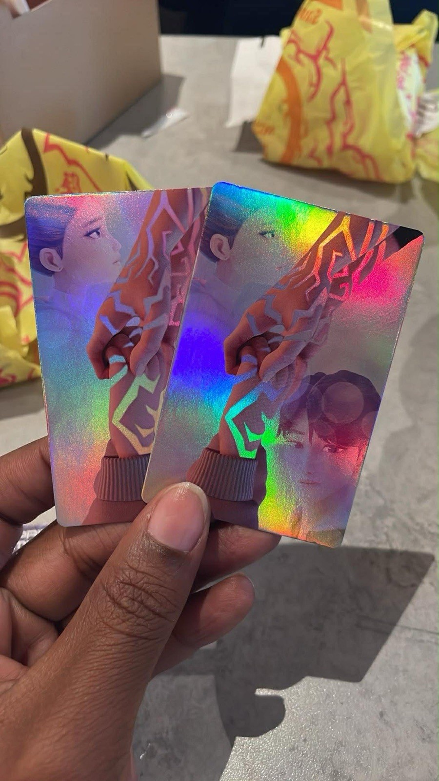 McDonald’s Rumi And Jinu Kpop Demon Hunters Huntrix Saja Boys Photocard