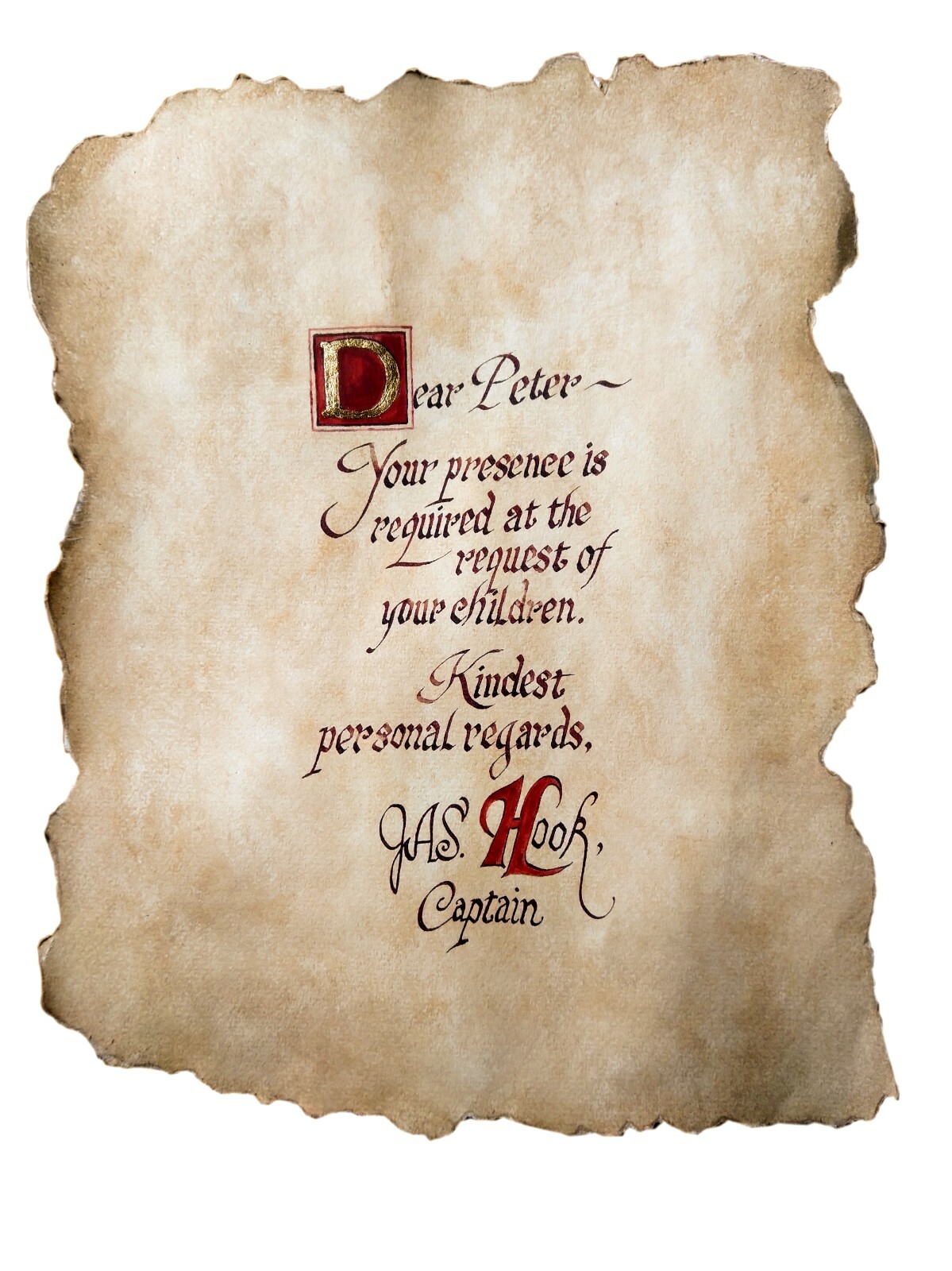 Hook Ransom Note