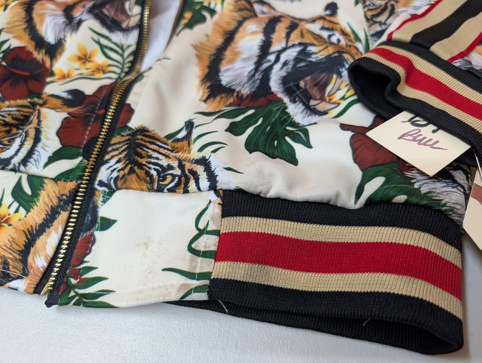 Bullet Train (2022) Screen-Worn Tiger Print Track Jacket – Sony Pictures #1224