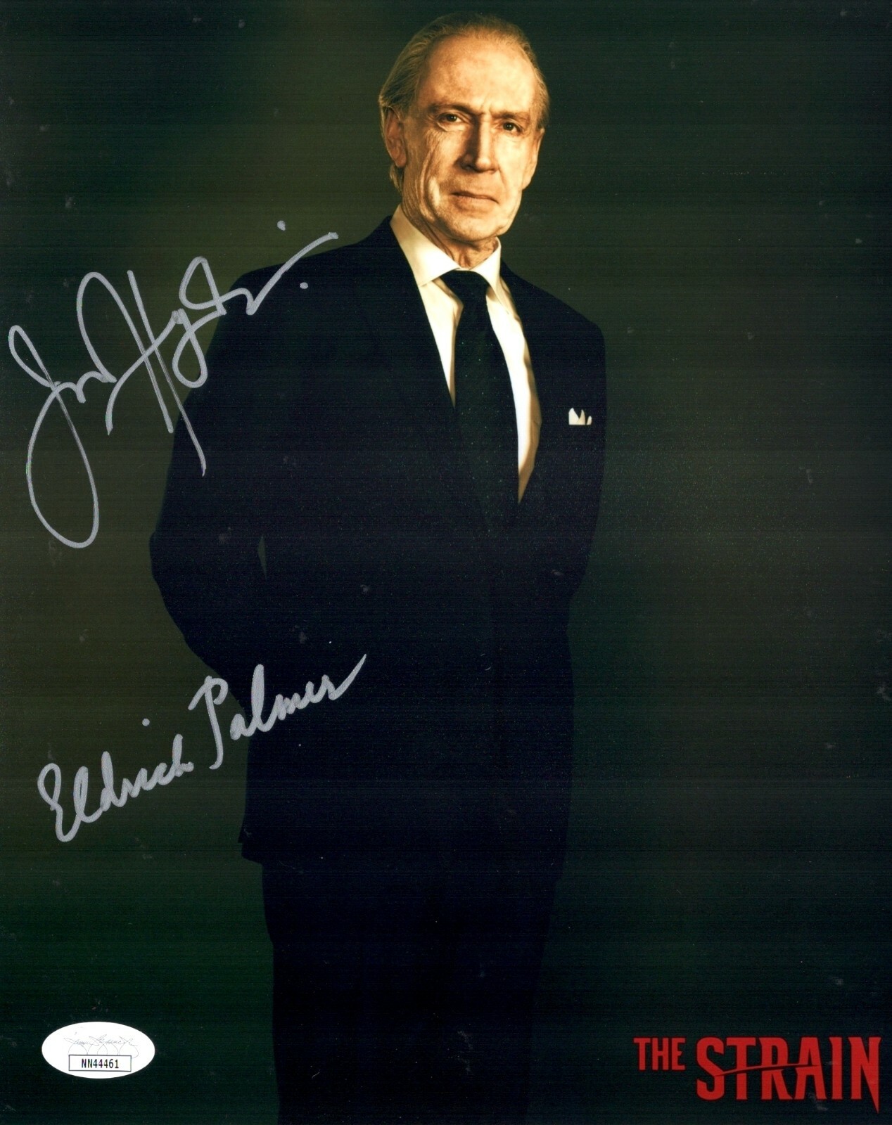 JONATHAN HYDE Signed 8×10 THE STRAIN Eldritch Palmer Autograph JSA COA Cert