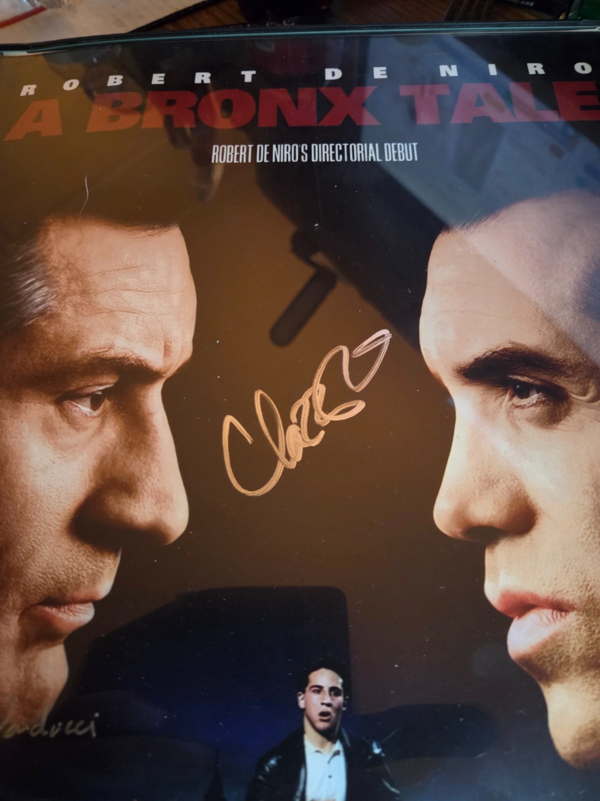 A BRONX TALE FRAMED poster SIGNED by CHAZZ PALMINTERI~KATHERINE NARDUCCI+ 5 JSA