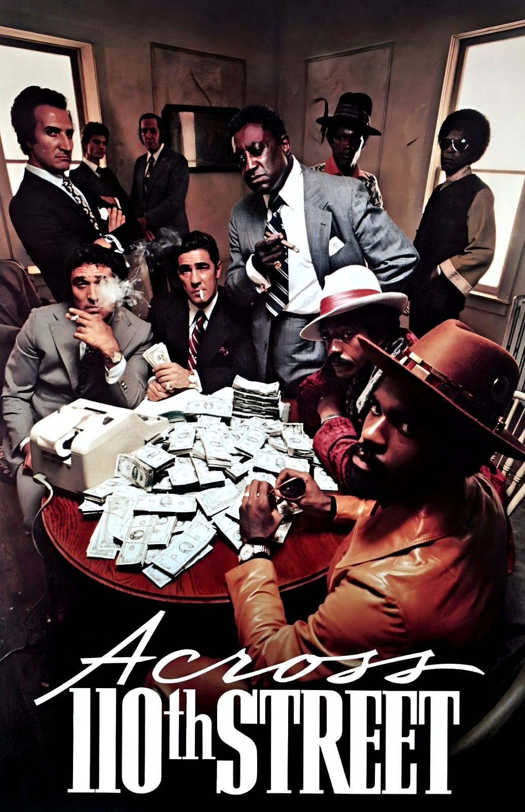 Across 110th Street 1972 Yaphet Kotto Movie Poster Wall Art Blaxploitation B