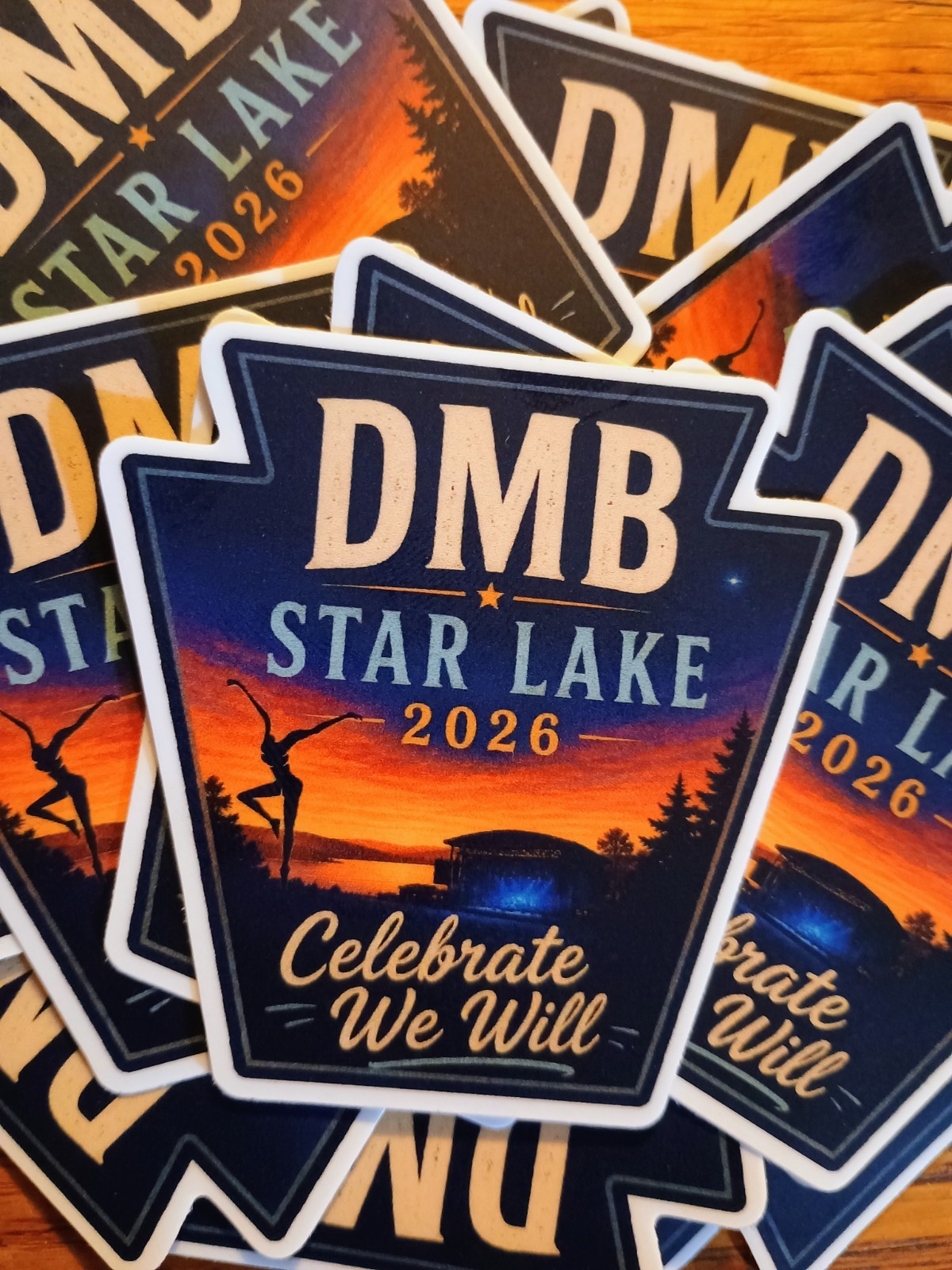 Dave Matthews Band Burgettstown Star Lake 2026 Sticker Slap DMB