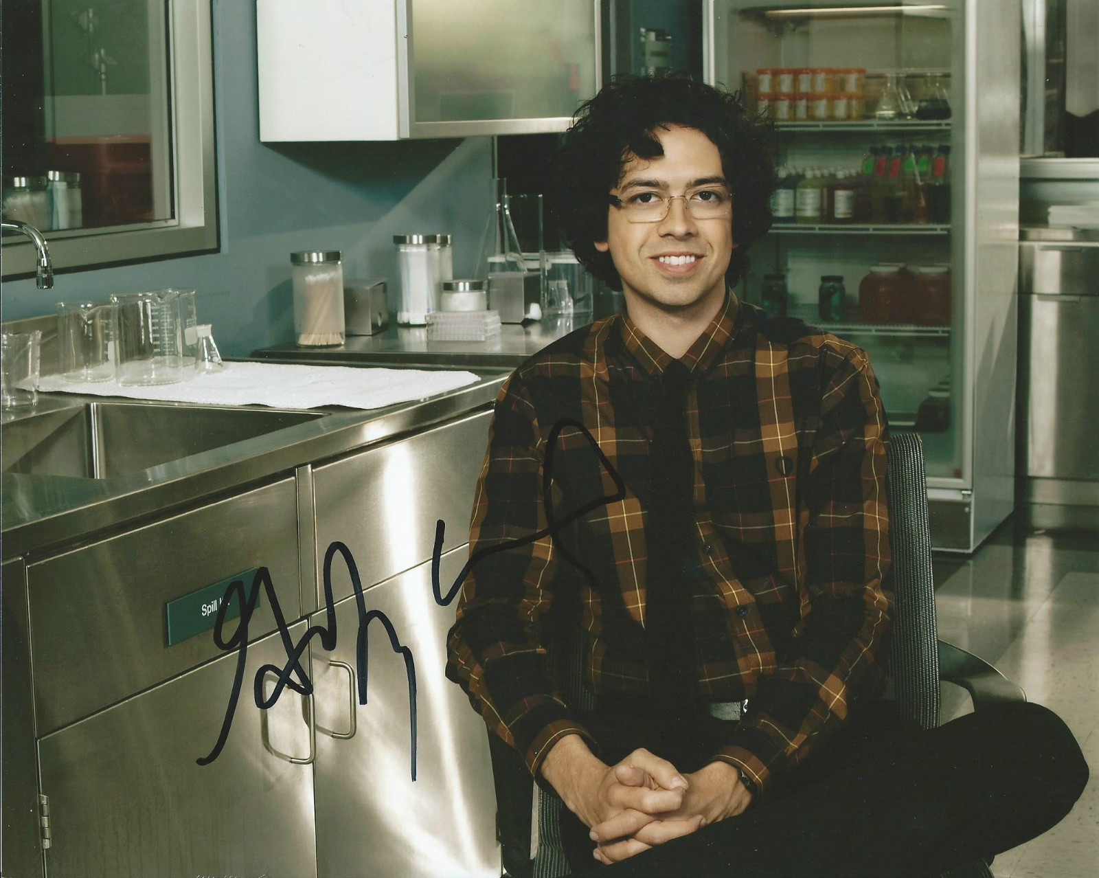 **GFA Super Troopers Movie *GEOFFREY AREND* Signed 8×10 Photo MH3 COA**