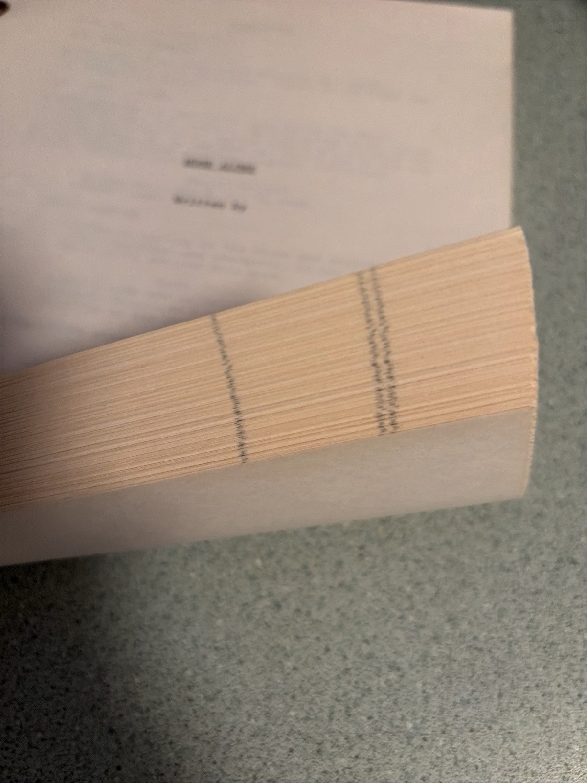 1990 HOME ALONE Script Screenplay Movie Film Macaulay Culkin Catherine O’Hara