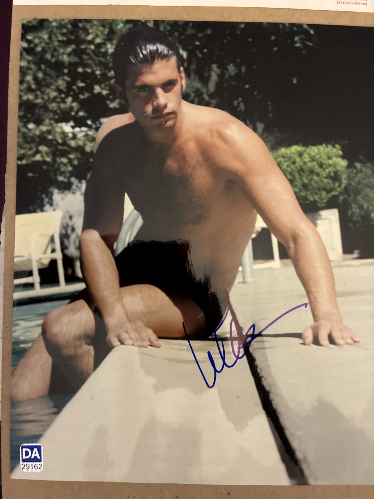 Lorenzo Lamas Signed Authentic Autographed 8×10 Photo Dave & Adams COA