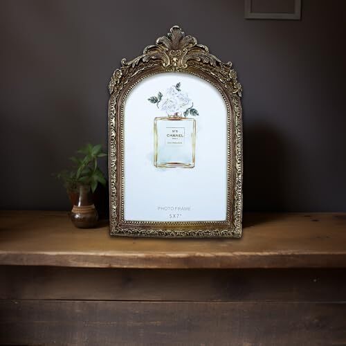 Daimix 5×7 Antique Arched Picture Frames, Bronze Assorted Sizes , Colors