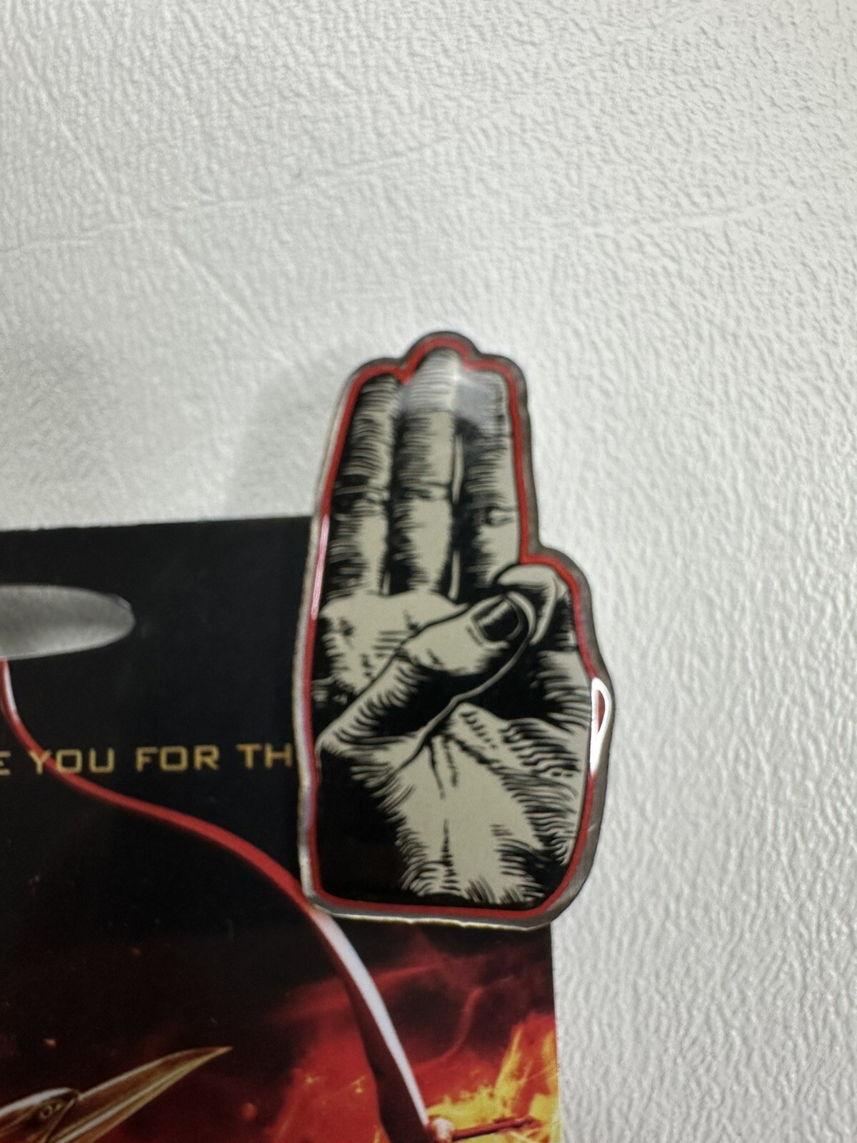 Hunger Games The Mockingjay Part 2 Double Feature Promo Lanyard 3 Finger Pin