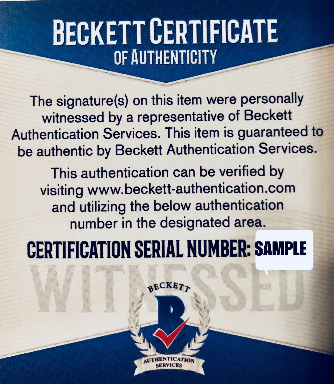 Burt Reynolds Signed Smokey and the Bandit License Plate Ban One Beckett Witness