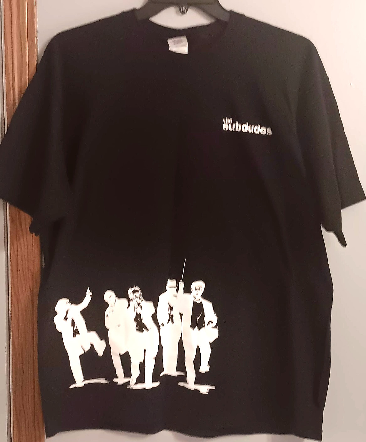 SUBDUDES Street Symphony T-shirt Mens XL Black Roots Rock Americana New Orleans