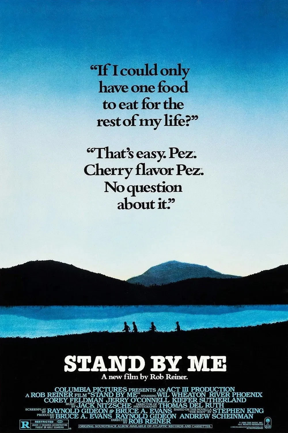 Stand By Me 1986 Poster 11×17 Movie Film Art Print Wall Decor