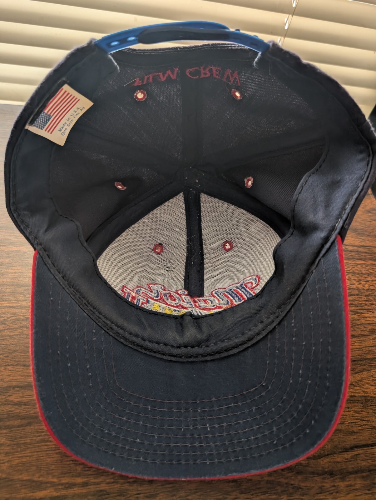 Major League II 2 Film Crew Movie Hat Baseball Cap Memorabilia Snapback VTG