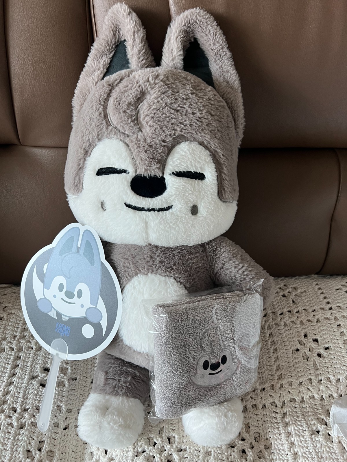 Stray Kids SKZOO Wolf Chan Teddy Bear ver 60cm Plush Doll Bang Chan Kpop SKZ