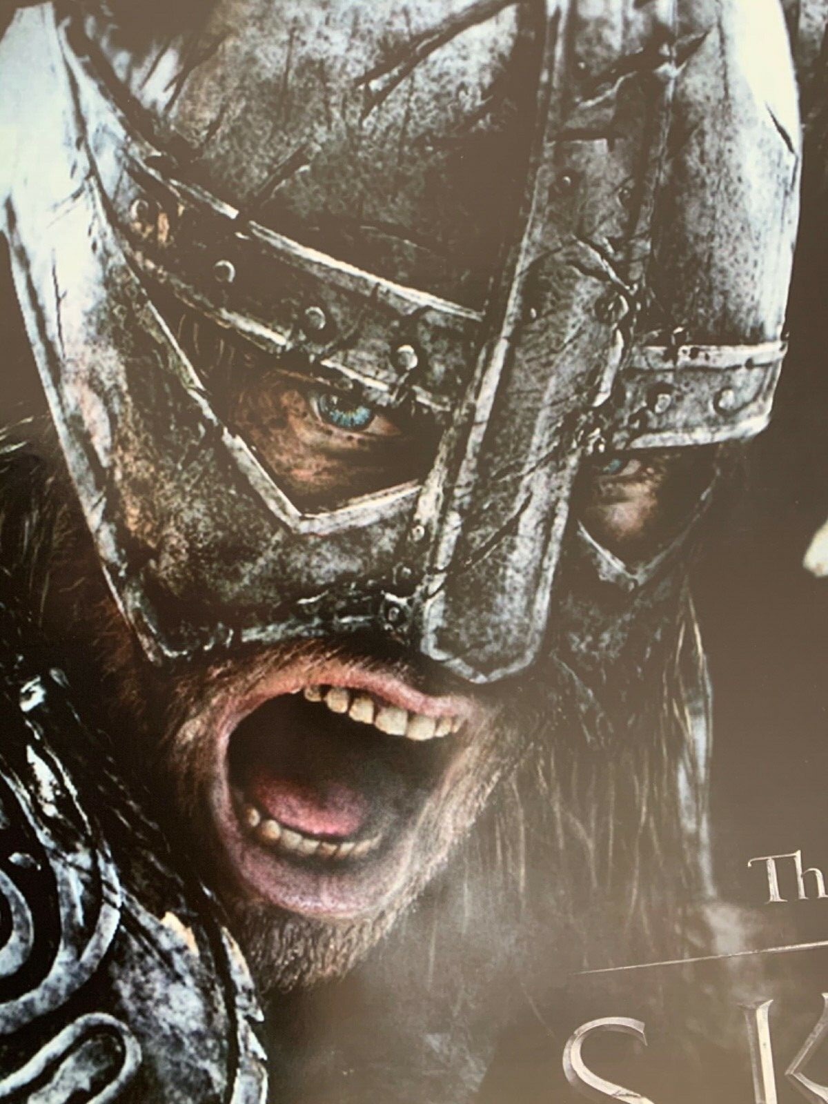 THE ELDER SCROLLS V: SKYRIM’ AUTHENTIC LICENSED 2016 MICROSOFT XBOX 360 POSTER