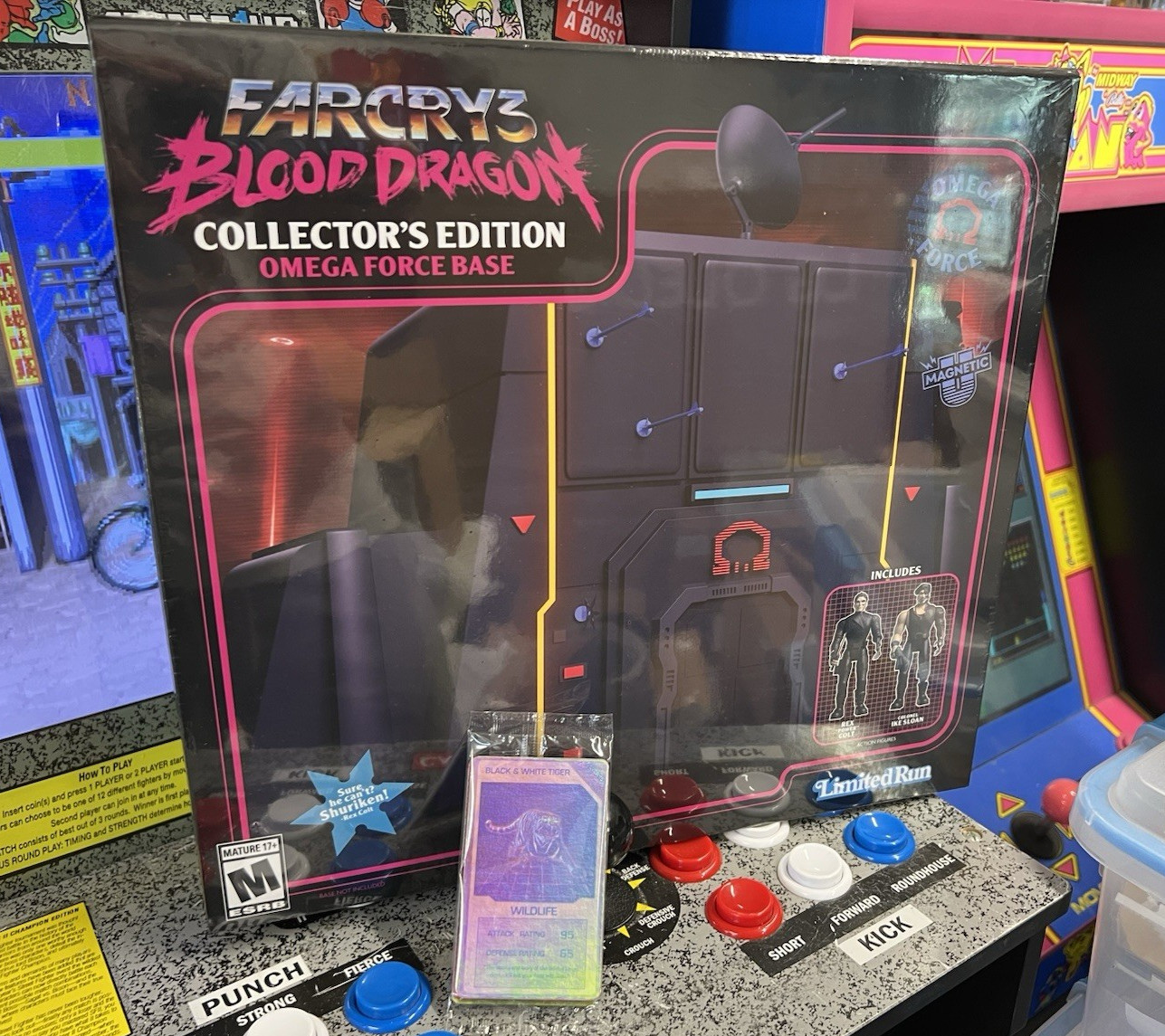 PS4 Far Cry 3 Blood Dragon Collector’s Edition Limited Run LRG #558 NEW SEALED