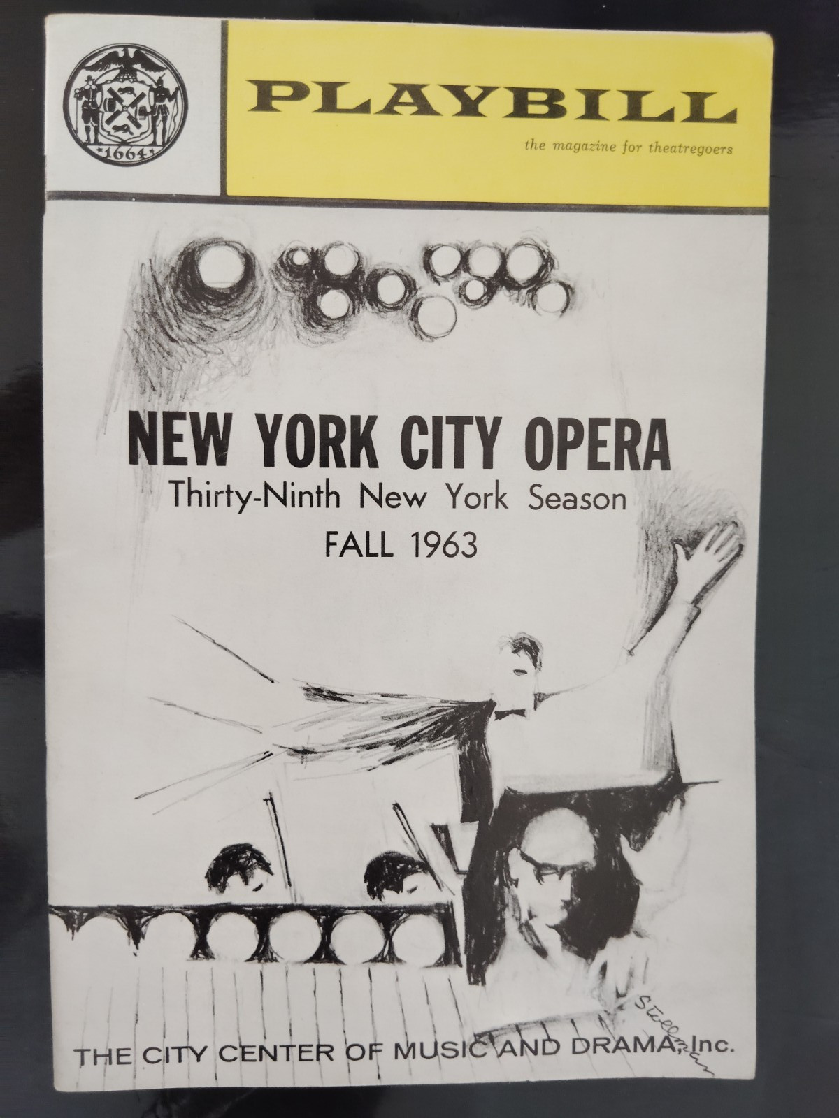 New York City Opera Fall 1963 Season – City Center of Music and Drama, NY