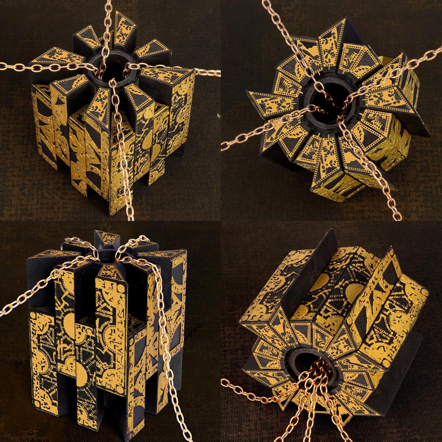 Hellraiser Puzzle Box – Accurate Lament Configuration with Functional Mechanical