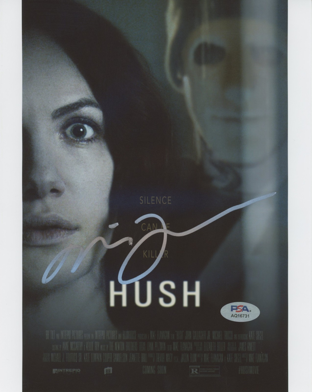 Mike Flanagan Hush Authentic Signed 8×10 Photo Autographed PSA/DNA #AQ16731