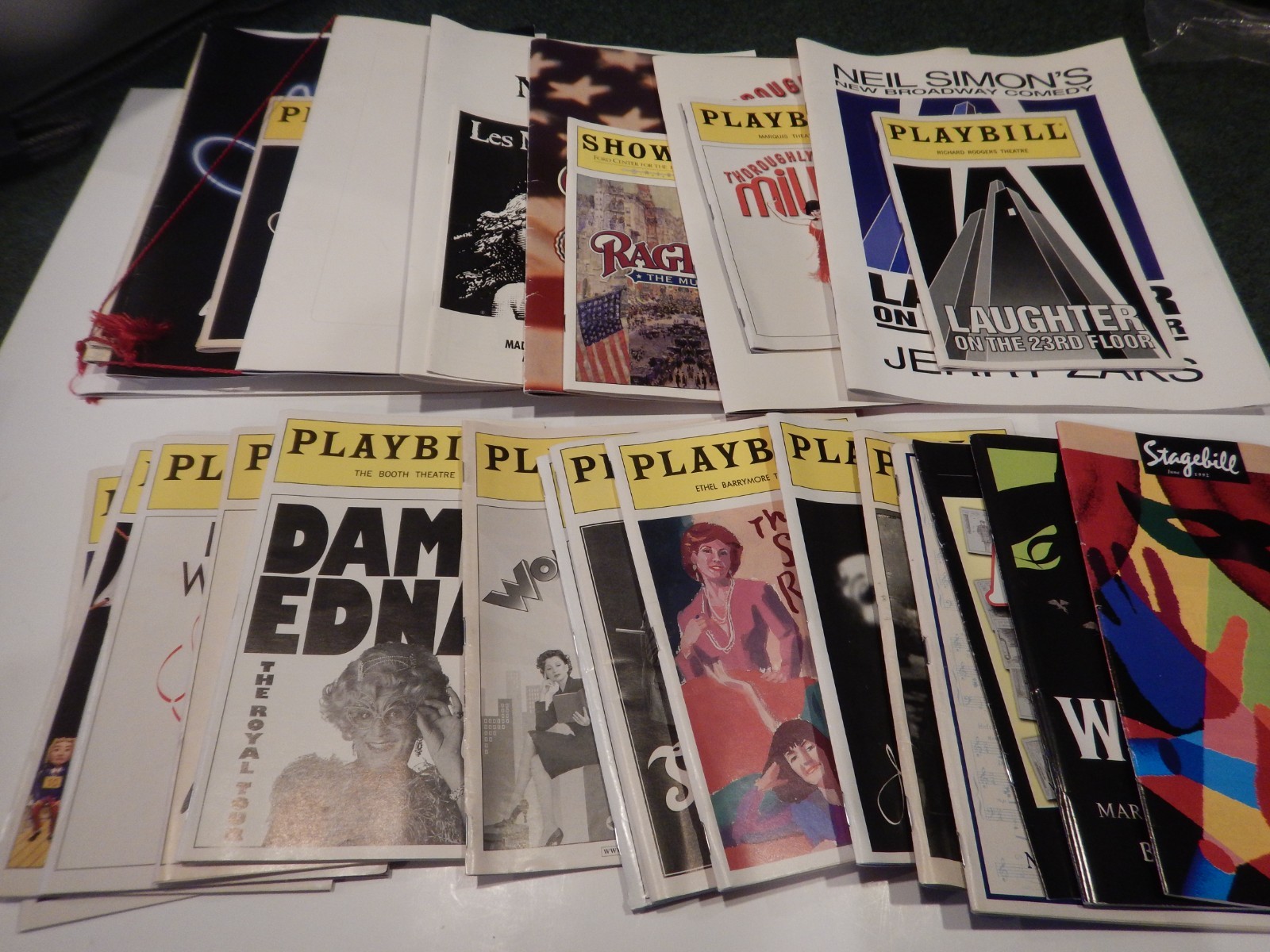 31 Playbill + Others Broadway Theater Musicals Plays Shows Multiple Theaters