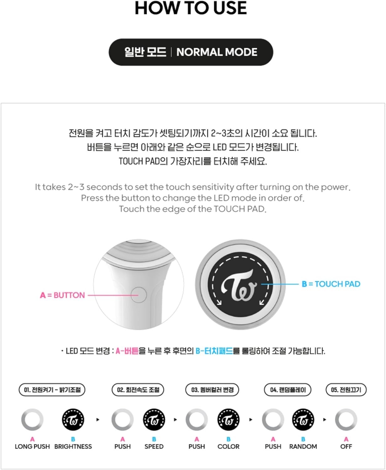 Twice Candybong Infinity Ver3. Official Lightstick – for Contert (+ Seller’s Ext