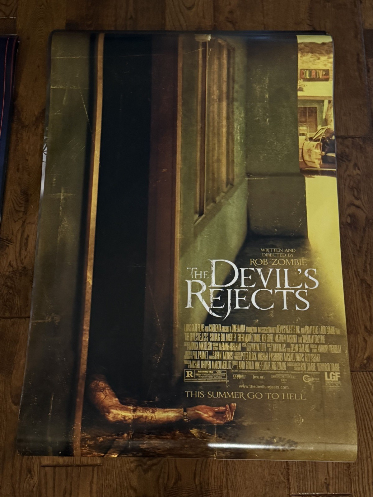 ROB ZOMBIE THE DEVIL’S REJECTS Movie poster DS 27×40