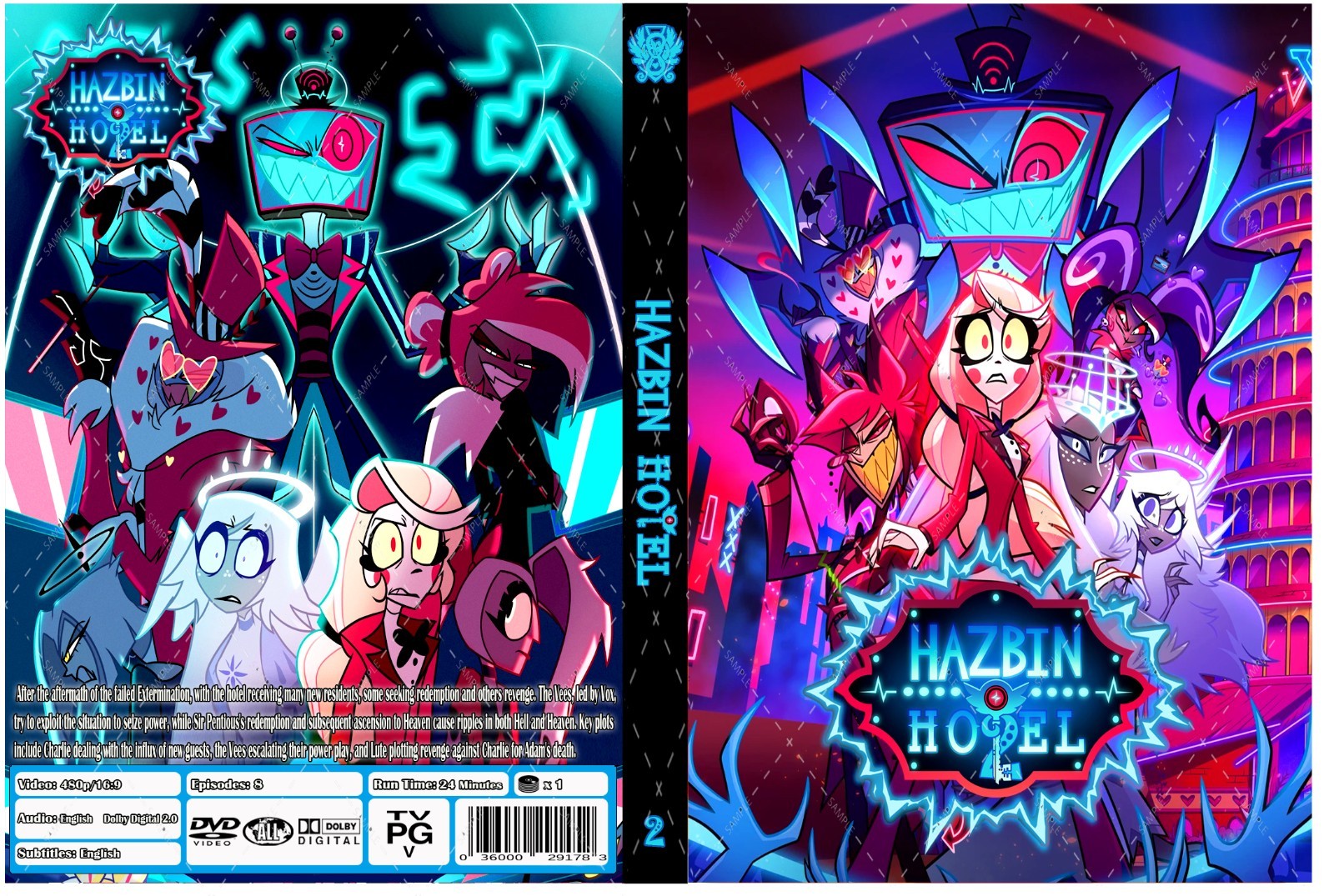 Hazbin Hotel Animation Complete 2nd Season with all 8 Episodes in English