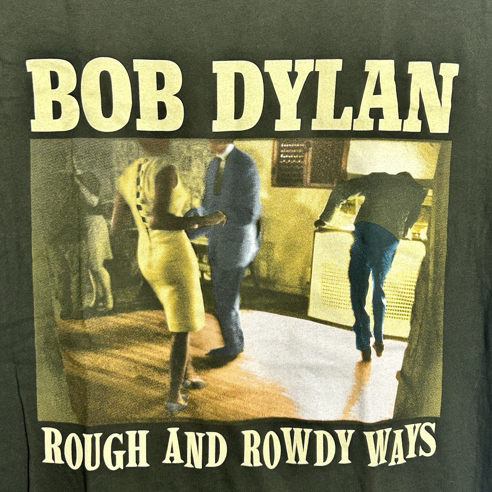 Bob Dylan Rough And Rowdy Ways Tour Tee Size Medium Band Music Americana Folk