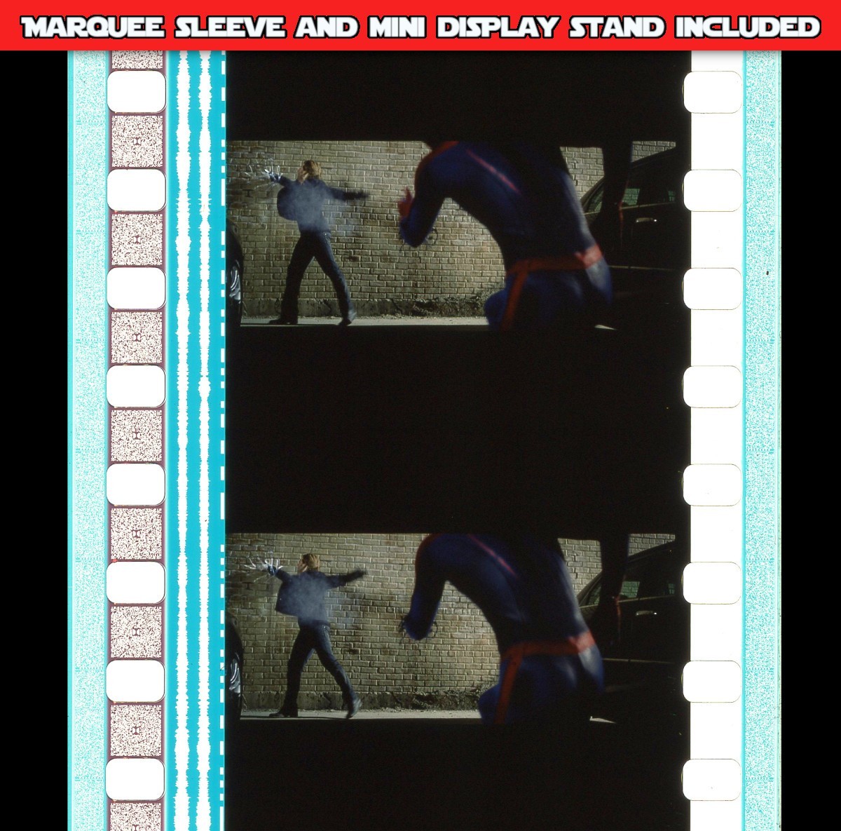 Amazing Spider-Man – Spidey webs up Thug – 35mm 5 cell film strip 095