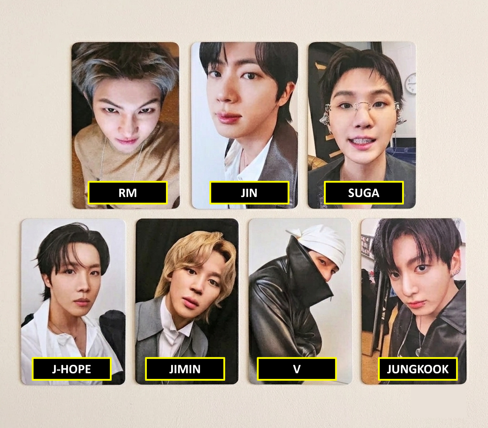 BTS WORLD TOUR ARIRANG IN BUSAN WEVERSE PICKUP OFFICIAL PHOTOCARD PC